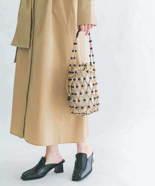 KBF(ケイビーエフ)の「カッティングメッシュミュール(サンダル・レディース・ベージュ/ブラック・38/36/37)」の12枚目の写真