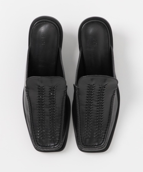 KBF(ケイビーエフ)の「カッティングメッシュミュール(サンダル・レディース・ベージュ/ブラック・38/36/37)」の19枚目の写真