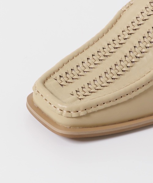 KBF(ケイビーエフ)の「カッティングメッシュミュール(サンダル・レディース・ベージュ/ブラック・38/36/37)」の22枚目の写真