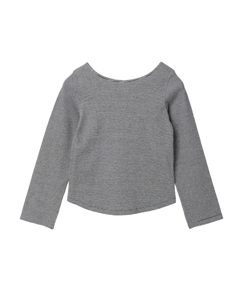 earth music&ecology（アースミュージックアンドエコロジー）の「2WAYネックリブプルオーバー（Tシャツ/カットソー・レディース・ブラック系その他4/ブラック/オフホワイト/レッド系その他・S/M）」の10枚目の写真