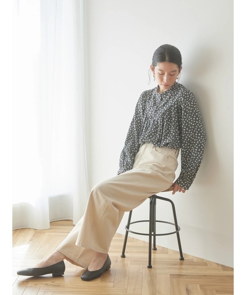 AMERICAN HOLIC（アメリカンホリック）の「サラッとラグランプリントブラウス（シャツ/ブラウス・レディース・ブルー系その他7/ブルー系その他/その他14/アイボリー/ブラック系その他・L/M）」の15枚目の写真