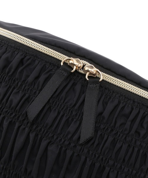 ROPE' PICNIC(ロペピクニック)の「ポリエステルシャーリングボディバッグ(ボディバッグ/ウエストポーチ・レディース・ブラック/ブルー・FREE)」の3枚目の写真