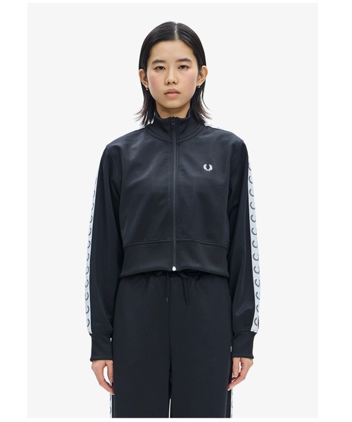 FRED PERRY（フレッドペリー）の「Cropped Taped Track Jacket