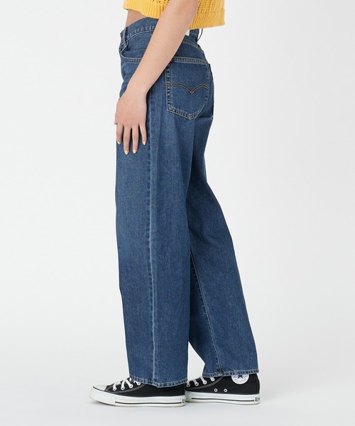 Levi's（リーバイス）の「リーバイス/Levi's BAGGY DAD ダークインディゴ（デニムパンツ・レディース・ダークインディゴブルー・23inch/24inch/25inch/26inch/27inch/28inch）」の3枚目の写真