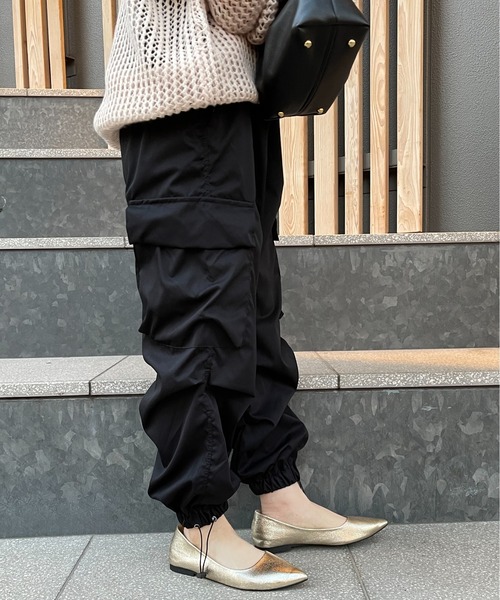 SETUP7(セットアップセブン)の「【SETUP7】ルーズシルエットミリタリーカーゴパンツ KNF(カーゴパンツ・レディース・カーキ/ブラック・S/M)」の17枚目の写真