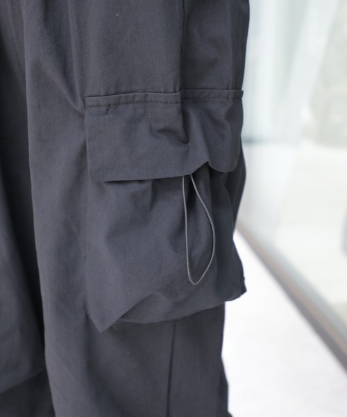 SETUP7(セットアップセブン)の「【SETUP7】ルーズシルエットミリタリーカーゴパンツ KNF(カーゴパンツ・レディース・カーキ/ブラック・S/M)」の8枚目の写真