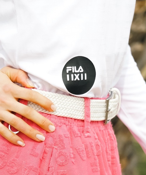 FILA GOLF(フィラゴルフ )の「【FILA GOLF:フィラゴルフ】レディースノースリシャツ+インナーセット ゴルフ(Tシャツ/カットソー・レディース・ブラック/ホワイト・LARGE/MEDIUM)」の13枚目の写真