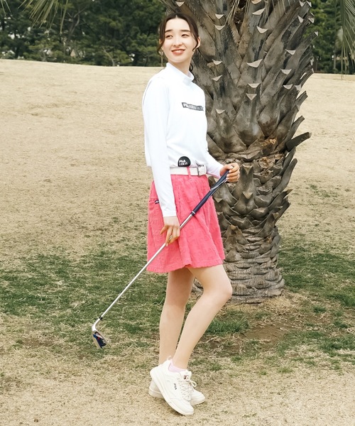 FILA GOLF(フィラゴルフ )の「【FILA GOLF:フィラゴルフ】レディースノースリシャツ+インナーセット ゴルフ(Tシャツ/カットソー・レディース・ブラック/ホワイト・LARGE/MEDIUM)」の4枚目の写真