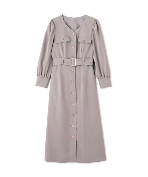 PROPORTION BODY DRESSING(プロポーションボディドレッシング)の「フラップタイトワンピース / 1213140311(ワンピース・レディース・ブラウン/オフホワイト/カーキ/ブラウン系その他・MEDIUM/X-SMALL/SMALL)」の11枚目の写真