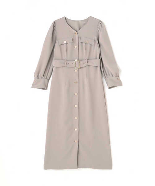 PROPORTION BODY DRESSING(プロポーションボディドレッシング)の「フラップタイトワンピース / 1213140311(ワンピース・レディース・ブラウン/オフホワイト/カーキ/ブラウン系その他・MEDIUM/X-SMALL/SMALL)」の17枚目の写真