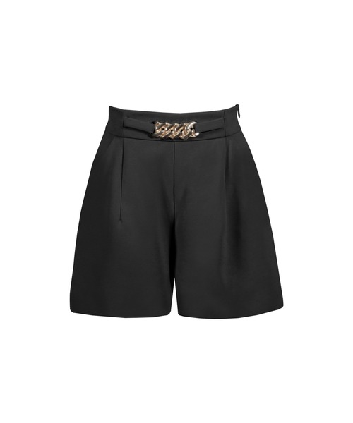 Julia Boutique(ジュリアブティック)の「チェーン付きハイウエストショートパンツ/23004(その他パンツ・レディース・ホワイト/ブラック/ベージュ・ONE)」の6枚目の写真