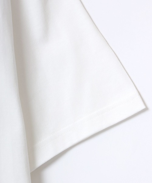 Dickies(ディッキーズ)の「Dickies/ディッキーズ 別注 オーバーサイズ ミニロゴワッペン ワンポイント刺繍 半袖Tシャツ/無地T/リブライン リンガーT/レディース メンズ(Tシャツ/カットソー・メンズ・グレー系その他/ブラック系その他2/ブラック/ブルー/ブラック系その他/ホワイト系その他2/グリーン/ホワイト系その他/ホワイト/マスタード/グリーン系その他/ネイビー/ブルー系その他/ブラック系その他3・M/L/XL)」の17枚目の写真