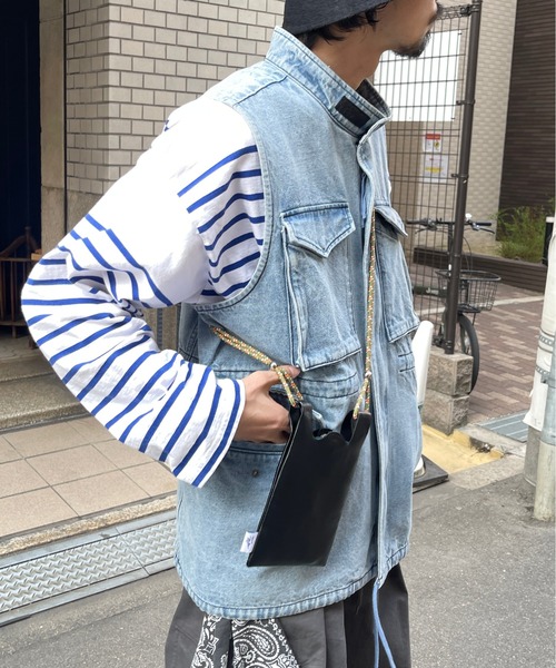 CPCM（シーピーシーエム）の「M65デニムベスト（ベスト）」 - WEAR