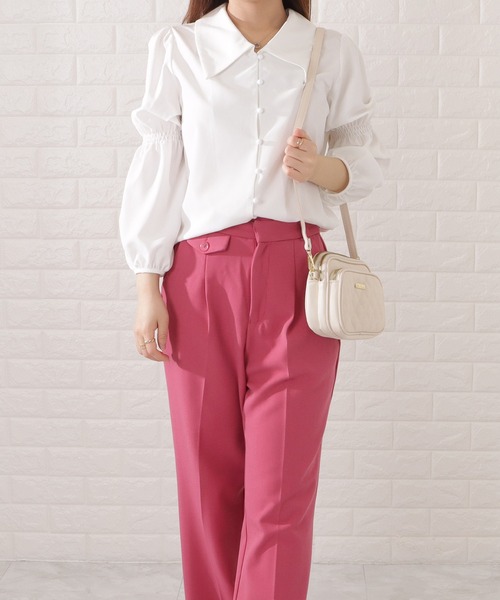 Lace Ladies(レースレディース)の「3ポケットキルティングショルダーバッグ(ショルダーバッグ・レディース・アイボリー/ブラック/ベージュ/グリーン・FREE)」の10枚目の写真
