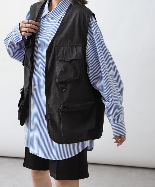 セール】【ZIP FIVE】 ナイロン テック ミリタリー ベスト