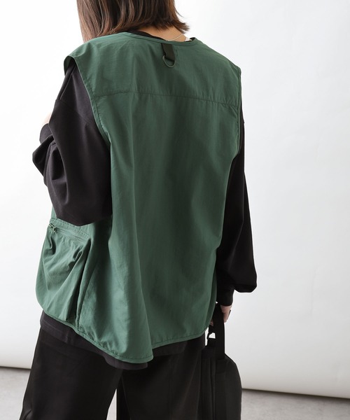 90’s ライフジャケット ミリタリー フィッシングベスト　古着6AS3 古着 90年代 コロンビア Columbia PFG フィッシングベスト