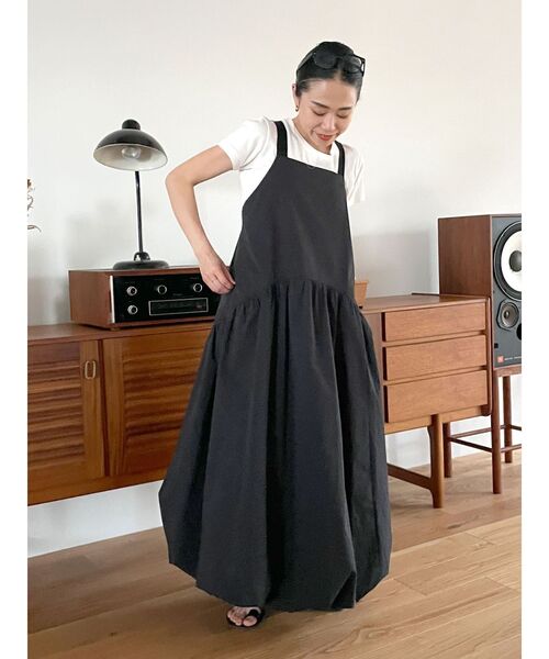 Ungrid（アングリッド）の「カラーフィットTee（Tシャツ/カットソー・レディース・ピンク/イエロー/オフホワイト/レッド/ブラック・FREE）」の7枚目の写真