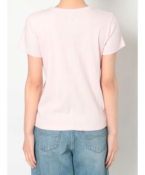 Ungrid（アングリッド）の「カラーフィットTee（Tシャツ/カットソー・レディース・ピンク/イエロー/オフホワイト/レッド/ブラック・FREE）」の13枚目の写真