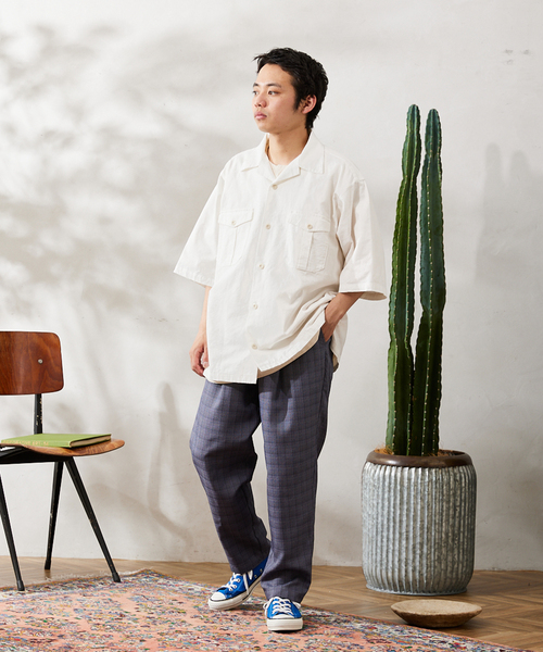 ARMY TWILL（アーミーツイル）の「【ARMY TWILL / アーミーツイル】別注 ユーティリティシャツ（シャツ/ブラウス・メンズ・ホワイト/ベージュ/ブルー系その他・MEDIUM/LARGE）」の11枚目の写真