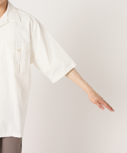 ARMY TWILL（アーミーツイル）の「【ARMY TWILL / アーミーツイル】別注 ユーティリティシャツ（シャツ/ブラウス・メンズ・ホワイト/ベージュ/ブルー系その他・MEDIUM/LARGE）」の17枚目の写真