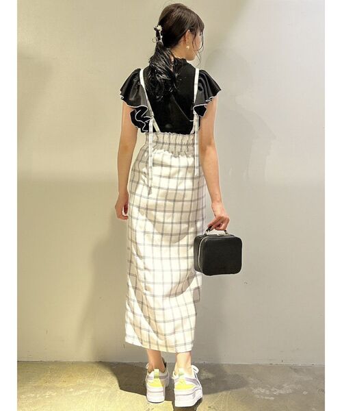 dazzlin（ダズリン）の「【WEB限定カラーあり】3WAYIラインサススカート（スカート・レディース・ブルー/ピンク/ブラック/その他1・SMALL/MEDIUM）」の18枚目の写真