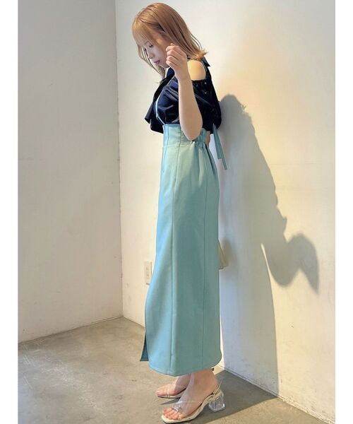 dazzlin（ダズリン）の「【WEB限定カラーあり】3WAYIラインサススカート（スカート・レディース・ブルー/ピンク/ブラック/その他1・SMALL/MEDIUM）」の7枚目の写真