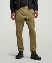 G-STAR | COSY TRAINER/リラックスシルエットプリーツテーパードトレーナーパンツ(その他パンツ)