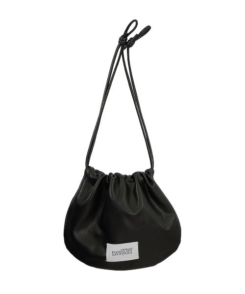 Ameri（アメリ）の「MEDI ROUND BOTTOM LOGO BAG（ハンドバッグ）」 - WEAR
