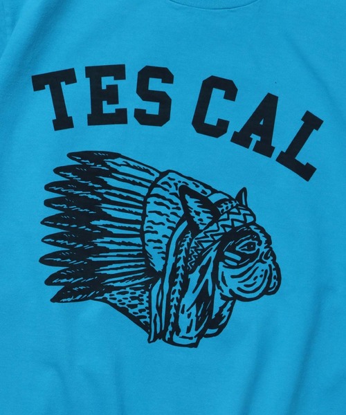 The Endless Summer(エンドレスサマー)の「TES BUHI SCOUT T-SHIRT / Tシャツ(Tシャツ/カットソー・メンズ・ケリーグリーン/ホワイト/サーモンピンク/ターコイズブルー・SMALL/MEDIUM/LARGE/X-LARGE)」の5枚目の写真