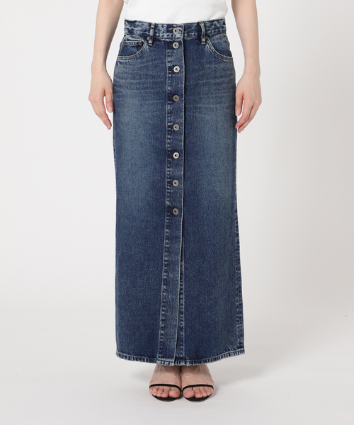 plage（プラージュ）の「製品加工デニムロングスカート（デニムスカート・レディース・ネイビー・38/36）」の12枚目の写真