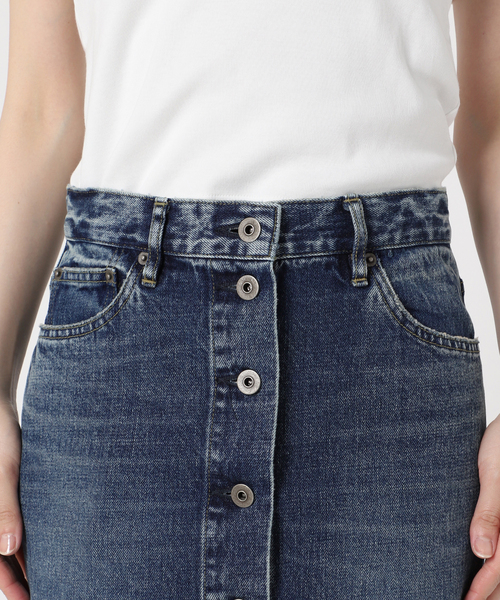 plage（プラージュ）の「製品加工デニムロングスカート（デニムスカート・レディース・ネイビー・38/36）」の17枚目の写真