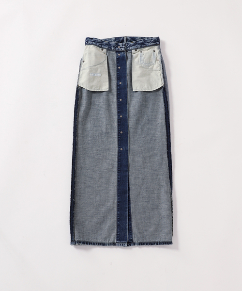 plage（プラージュ）の「製品加工デニムロングスカート（デニムスカート・レディース・ネイビー・38/36）」の22枚目の写真
