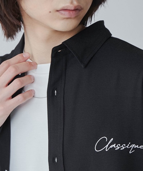 LUCY(ルーシー)の「LUCY/アムンゼン シンプルロゴBIGシャツ(シャツ/ブラウス・メンズ・ホワイト/ブラック/ブルー/ダークグレー・MEDIUM/LARGE)」の13枚目の写真