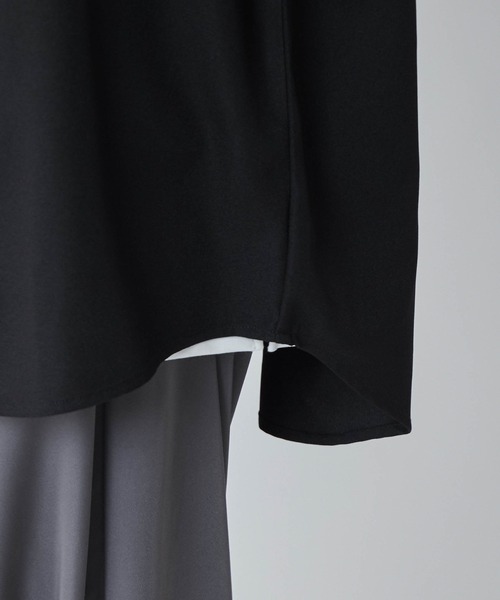 LUCY(ルーシー)の「LUCY/アムンゼン シンプルロゴBIGシャツ(シャツ/ブラウス・メンズ・ホワイト/ブラック/ブルー/ダークグレー・MEDIUM/LARGE)」の11枚目の写真