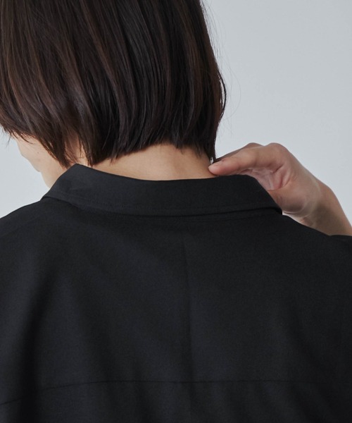 LUCY(ルーシー)の「LUCY/アムンゼン シンプルロゴBIGシャツ(シャツ/ブラウス・メンズ・ホワイト/ブラック/ブルー/ダークグレー・MEDIUM/LARGE)」の15枚目の写真