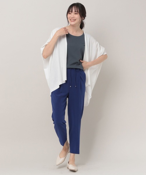 Elura（エルーラ）の「サマープロテクトドルマンカーディガン/163375（カーディガン/ボレロ・レディース・ホワイト/ブラック/ライトベージュ/ネイビー/ブラウン系その他/ライトグレー・MEDIUM/LARGE）」の12枚目の写真