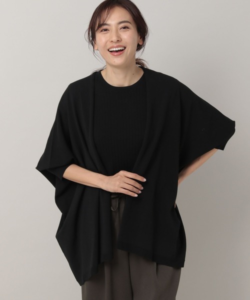 Elura（エルーラ）の「サマープロテクトドルマンカーディガン/163375（カーディガン/ボレロ・レディース・ホワイト/ブラック/ライトベージュ/ネイビー/ブラウン系その他/ライトグレー・MEDIUM/LARGE）」の16枚目の写真