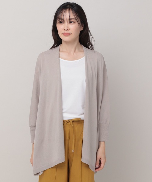 Elura（エルーラ）の「サマープロテクトドルマンカーディガン/163375（カーディガン/ボレロ・レディース・ホワイト/ブラック/ライトベージュ/ネイビー/ブラウン系その他/ライトグレー・MEDIUM/LARGE）」の13枚目の写真