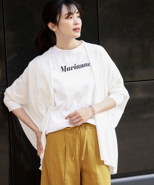 Elura（エルーラ）の「サマープロテクトドルマンカーディガン/163375（カーディガン/ボレロ・レディース・ホワイト/ブラック/ライトベージュ/ネイビー/ブラウン系その他/ライトグレー・MEDIUM/LARGE）」の7枚目の写真