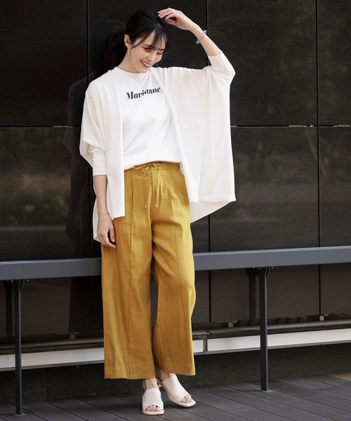 Elura（エルーラ）の「サマープロテクトドルマンカーディガン/163375（カーディガン/ボレロ・レディース・ホワイト/ブラック/ライトベージュ/ネイビー/ブラウン系その他/ライトグレー・MEDIUM/LARGE）」の11枚目の写真