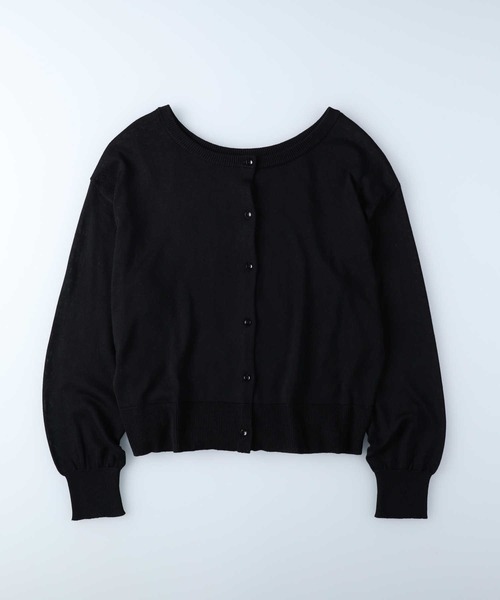 HONEYSUCKLE ROSE（ハニーサックルローズ）の「【HONEYSUCKLE ROSE】サラサラ冷感２ＷＡＹカーデ / UVカット（カーディガン/ボレロ・レディース・ブラック/ブルー/ホワイト/イエロー・L/M）」の15枚目の写真