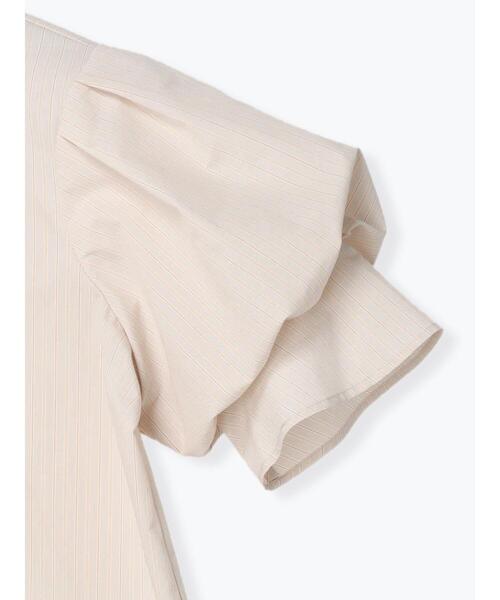 Te chichi（テチチ）の「バンドカラーバルーン袖ブラウス（シャツ/ブラウス・レディース・ベージュ/オフホワイト/ブルー・ﾌﾘ-）」の18枚目の写真