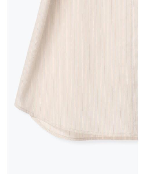 Te chichi（テチチ）の「バンドカラーバルーン袖ブラウス（シャツ/ブラウス・レディース・ベージュ/オフホワイト/ブルー・ﾌﾘ-）」の17枚目の写真