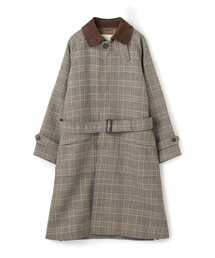 MACKINTOSH KNIGHTSWOOD チェック柄 ウール トレンチコート