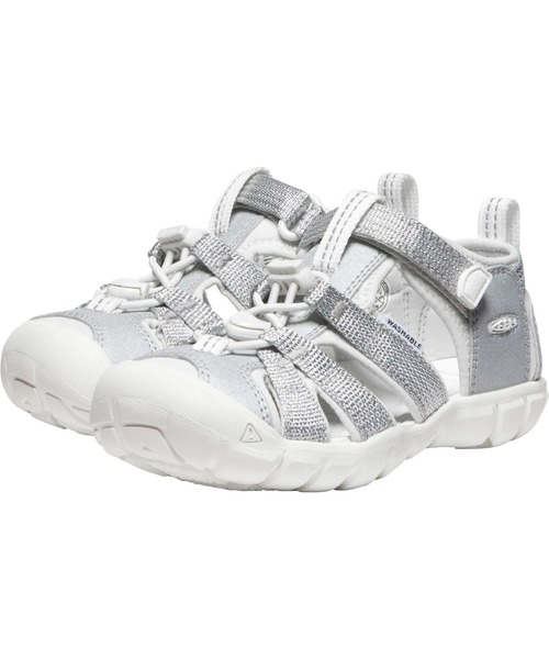 KEEN（キーン）の「SEACAMP II CNX / シーキャンプ　ツー　シーエヌエックス ★Collaboration with Omas Hande / キッズ サンダル（サンダル・キッズ・シルバー・17cm/18cm/15cm/19.5cm/16cm/18.5cm）」の12枚目の写真