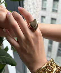 DouDou | プックリハートリング(リング)