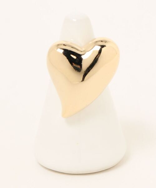 DouDou（ドゥドゥ）の「プックリハートリング（リング・レディース・シルバー/ゴールド・FREE）」の7枚目の写真