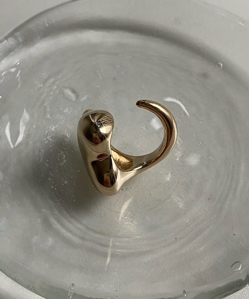 DouDou（ドゥドゥ）の「プックリハートリング（リング・レディース・シルバー/ゴールド・FREE）」の5枚目の写真