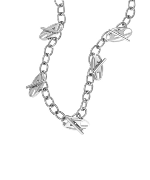 DIESEL(ディーゼル)の「ディーゼル アクセサリー メンズ ネックレス DX1435040(ネックレス・メンズ・シルバー・FREE)」の3枚目の写真