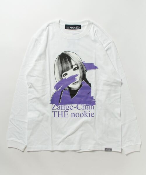 THE Nookie(ザヌーキー)の「/THE nookie PR/ZANGECHAN L/STEE(Tシャツ/カットソー・メンズ・ブラック/ホワイト・LARGE/MEDIUM)」の2枚目の写真